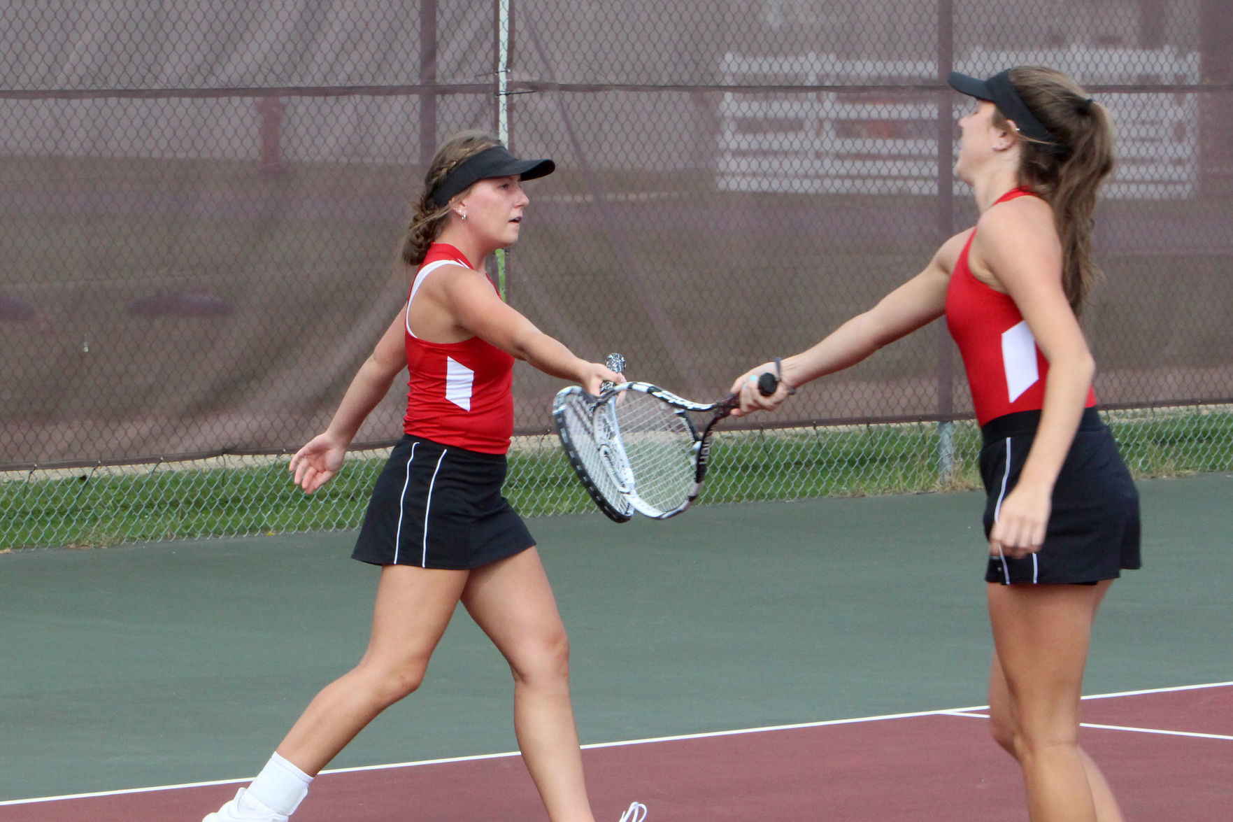 Chippewa Falls at Menomonie girls tennis 9-3-19